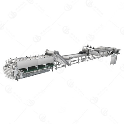 Vegetable Fruit Washing Waxing Drying Size-Grading Line - Taibo Food ...
