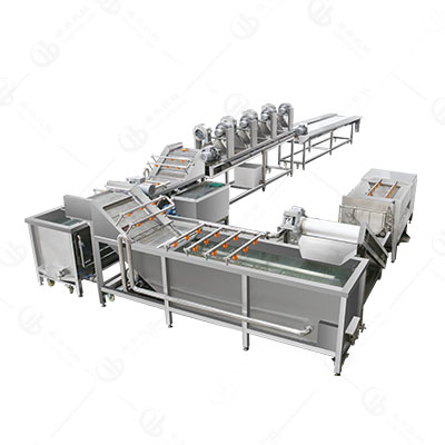 Vegetable Fruit Washing Drying Line - Taibo Food Processing Equipment