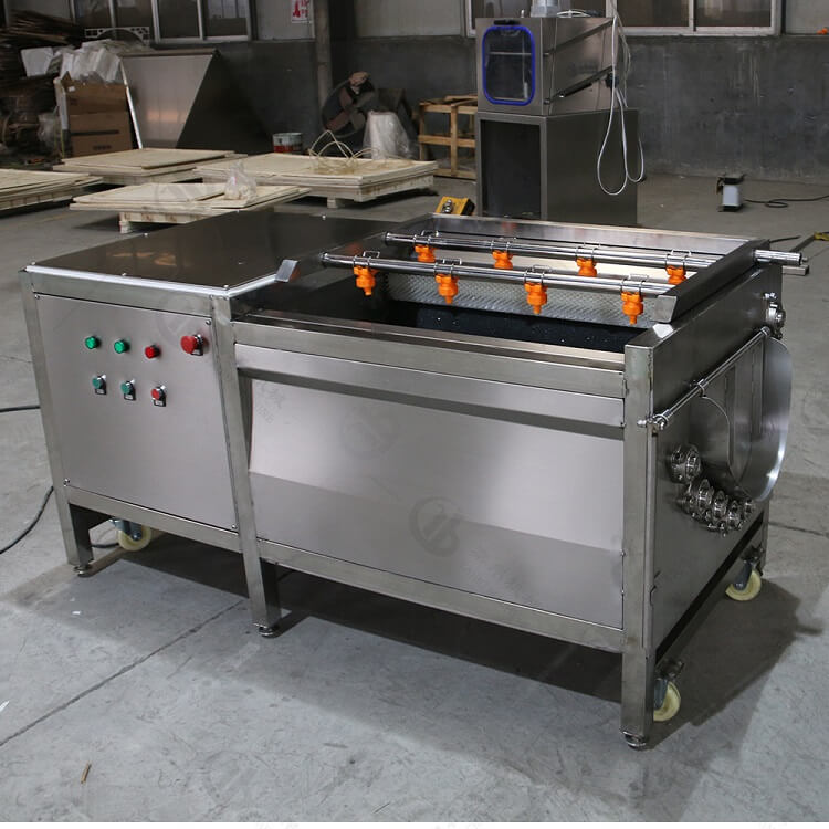industrial vegetable peeling machine for food processing