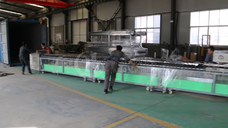 industrial avocado grader ready for shipment