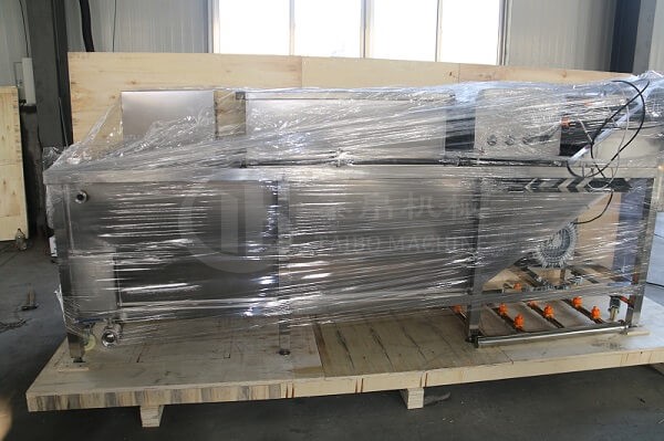 packaged bubble washing machine for export