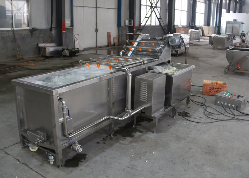 industrial vegetable fruit food washing machine